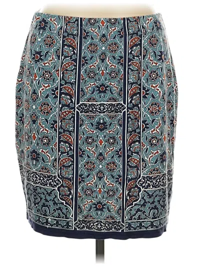 Pre-owned Max Studio Casual Skirt In Blue