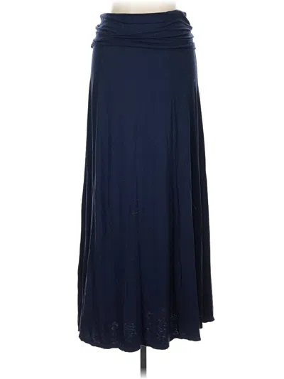 Pre-owned Max Studio Casual Skirt In Blue