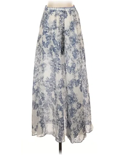 Pre-owned Max Studio Casual Skirt In Blue