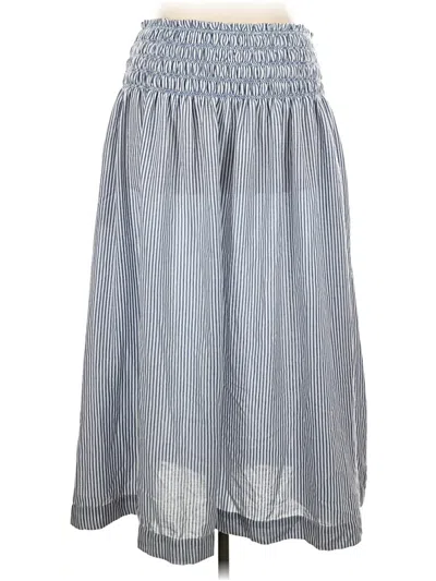 Max Studio Casual Skirt In Blue