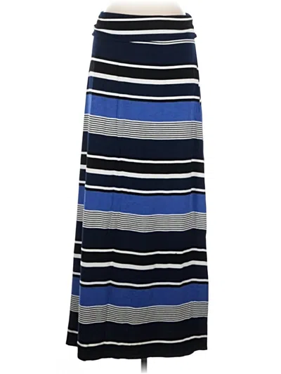 Pre-owned Max Studio Casual Skirt In Blue