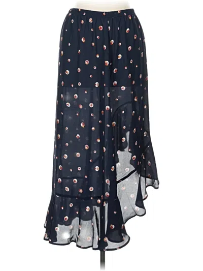 Pre-owned Max Studio Casual Skirt In Blue