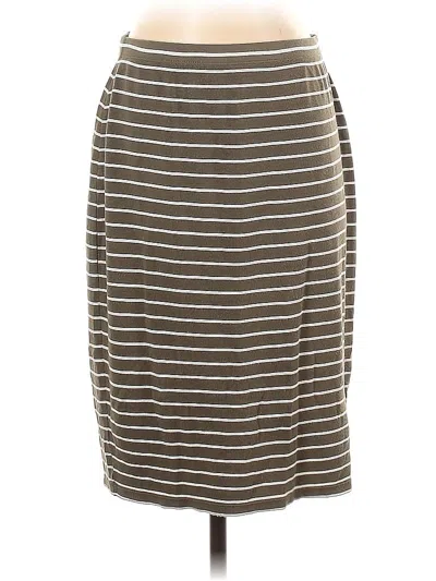 Pre-owned Max Studio Casual Skirt In Brown