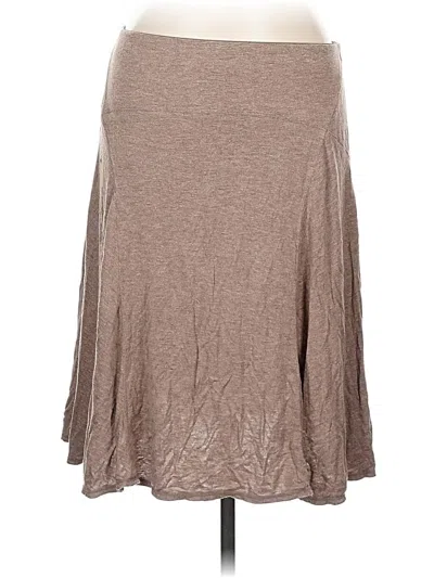 Pre-owned Max Studio Casual Skirt In Brown