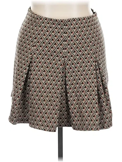 Pre-owned Max Studio Casual Skirt In Brown