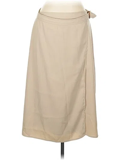 Pre-owned Max Studio Casual Skirt In Brown