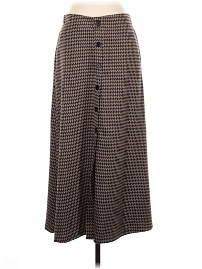 Max Studio Casual Skirt In Brown