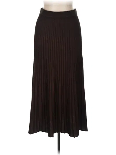 Pre-owned Max Studio Casual Skirt In Brown