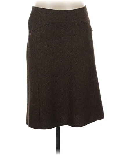 Pre-owned Max Studio Casual Skirt In Brown