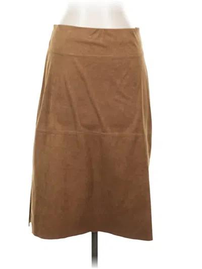 Pre-owned Max Studio Casual Skirt In Brown