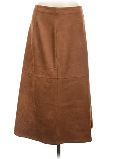 Pre-owned Max Studio Casual Skirt In Brown
