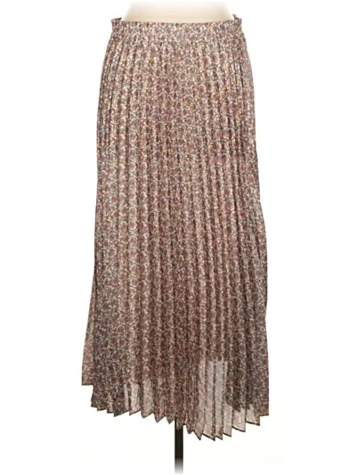 Pre-owned Max Studio Casual Skirt In Brown