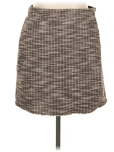 Pre-owned Max Studio Casual Skirt In Brown