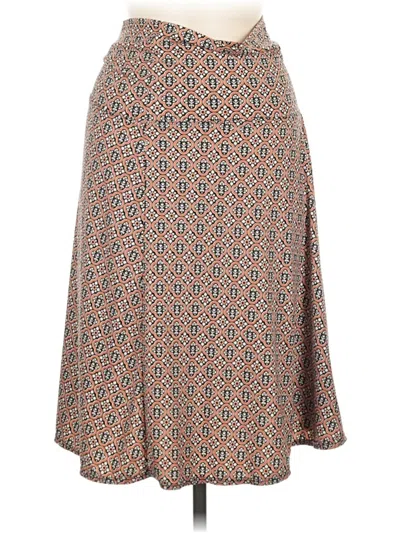 Pre-owned Max Studio Casual Skirt In Brown