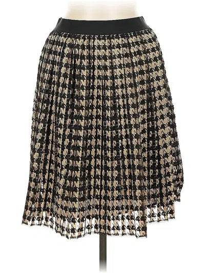 Pre-owned Max Studio Casual Skirt In Gold