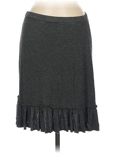 Pre-owned Max Studio Casual Skirt In Gray