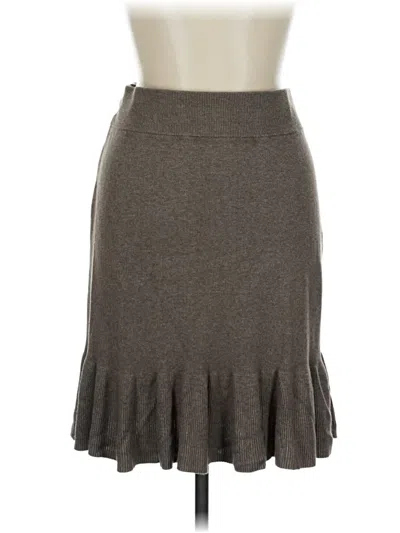 Pre-owned Max Studio Casual Skirt In Gray