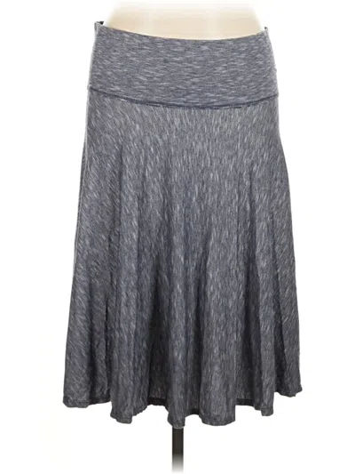 Pre-owned Max Studio Casual Skirt In Gray
