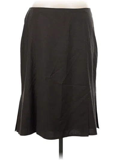 Pre-owned Max Studio Casual Skirt In Gray