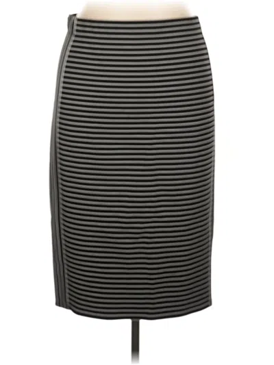 Max Studio Casual Skirt In Gray