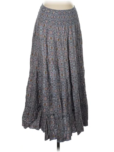 Pre-owned Max Studio Casual Skirt In Gray
