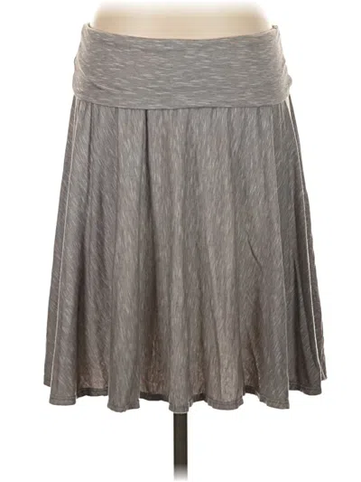 Pre-owned Max Studio Casual Skirt In Gray