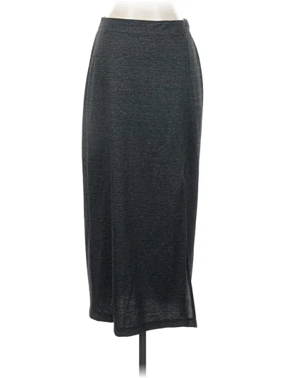 Pre-owned Max Studio Casual Skirt In Gray