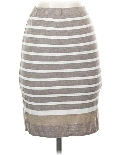 Pre-owned Max Studio Casual Skirt In Gray