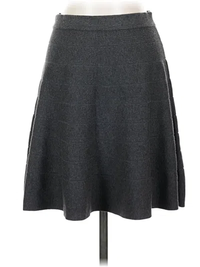 Pre-owned Max Studio Casual Skirt In Gray