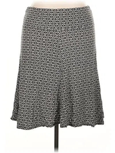 Pre-owned Max Studio Casual Skirt In Gray