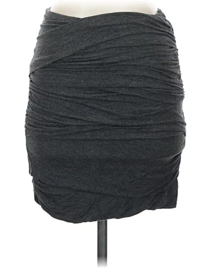 Pre-owned Max Studio Casual Skirt In Gray