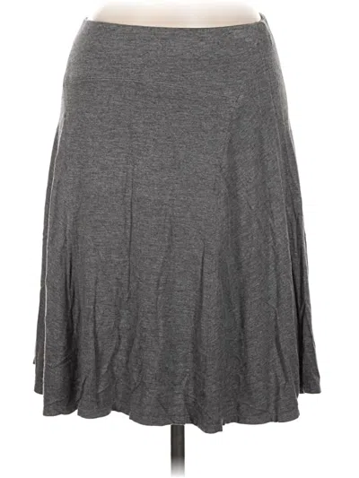 Pre-owned Max Studio Casual Skirt In Gray
