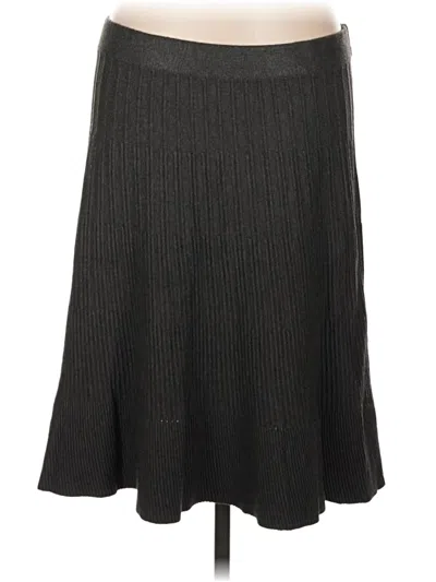 Pre-owned Max Studio Casual Skirt In Gray