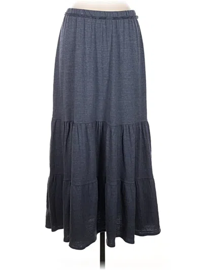 Pre-owned Max Studio Casual Skirt In Gray