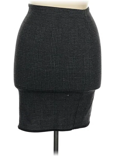 Pre-owned Max Studio Casual Skirt In Gray