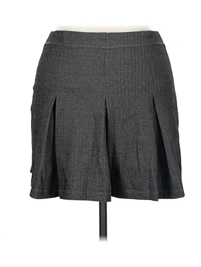 Pre-owned Max Studio Casual Skirt In Gray