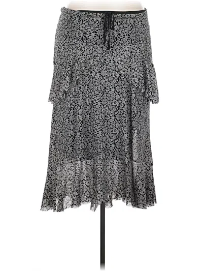 Pre-owned Max Studio Casual Skirt In Gray