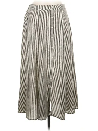 Pre-owned Max Studio Casual Skirt In Gray