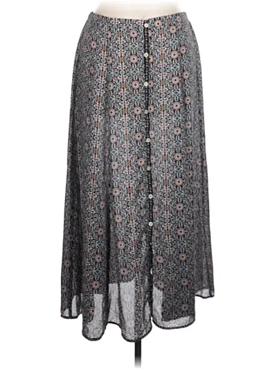 Pre-owned Max Studio Casual Skirt In Gray