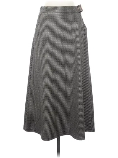 Pre-owned Max Studio Casual Skirt In Gray