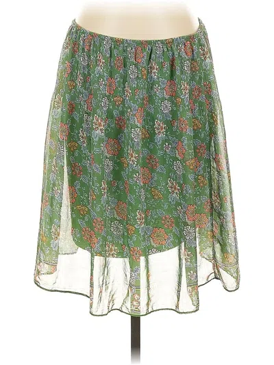 Pre-owned Max Studio Casual Skirt In Green