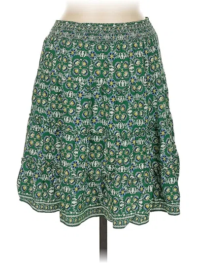 Pre-owned Max Studio Casual Skirt In Green