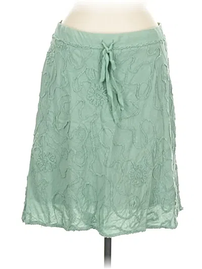 Pre-owned Max Studio Casual Skirt In Green
