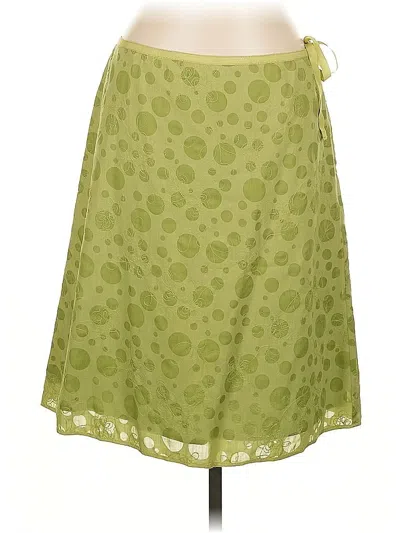 Pre-owned Max Studio Casual Skirt In Green