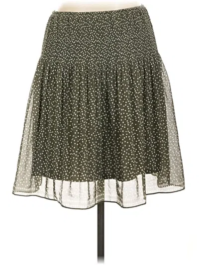 Pre-owned Max Studio Casual Skirt In Green
