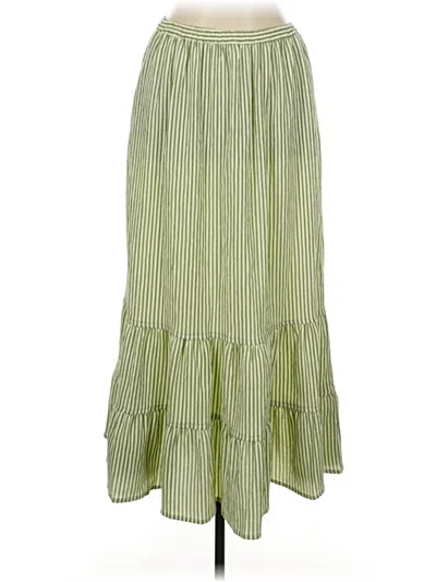 Pre-owned Max Studio Casual Skirt In Green