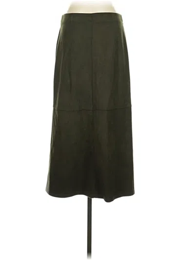 Pre-owned Max Studio Casual Skirt In Green