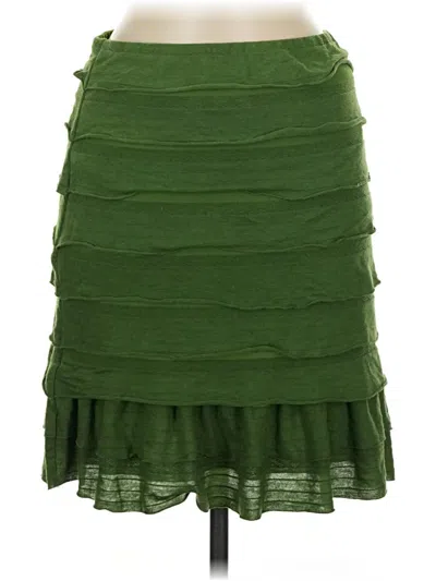 Pre-owned Max Studio Casual Skirt In Green