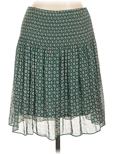 Pre-owned Max Studio Casual Skirt In Green