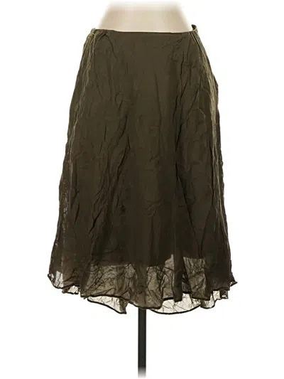 Pre-owned Max Studio Casual Skirt In Green